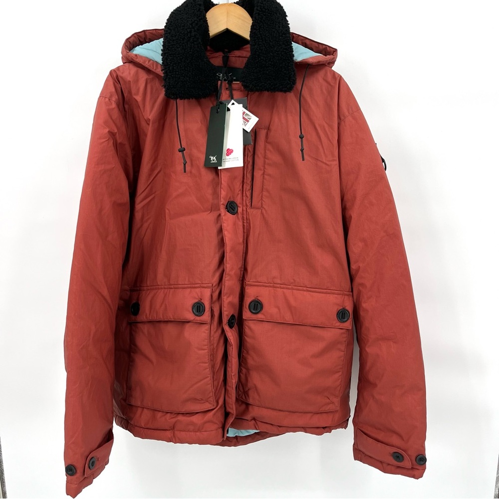 Rodd & Gunn Duck Down Queenstown Short Jacket with Removable Collar